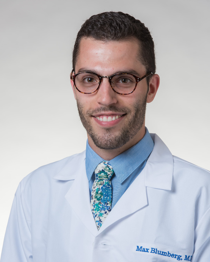 Dr. Max Blumberg headshot