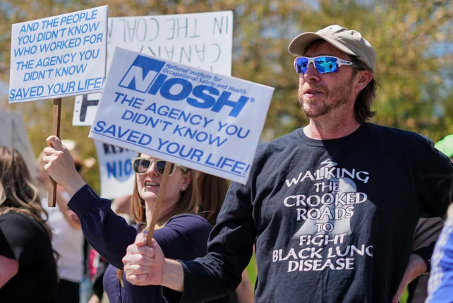 Protest for NIOSH
