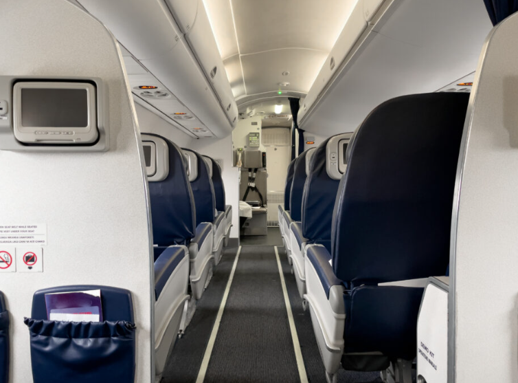 Airplane cabin