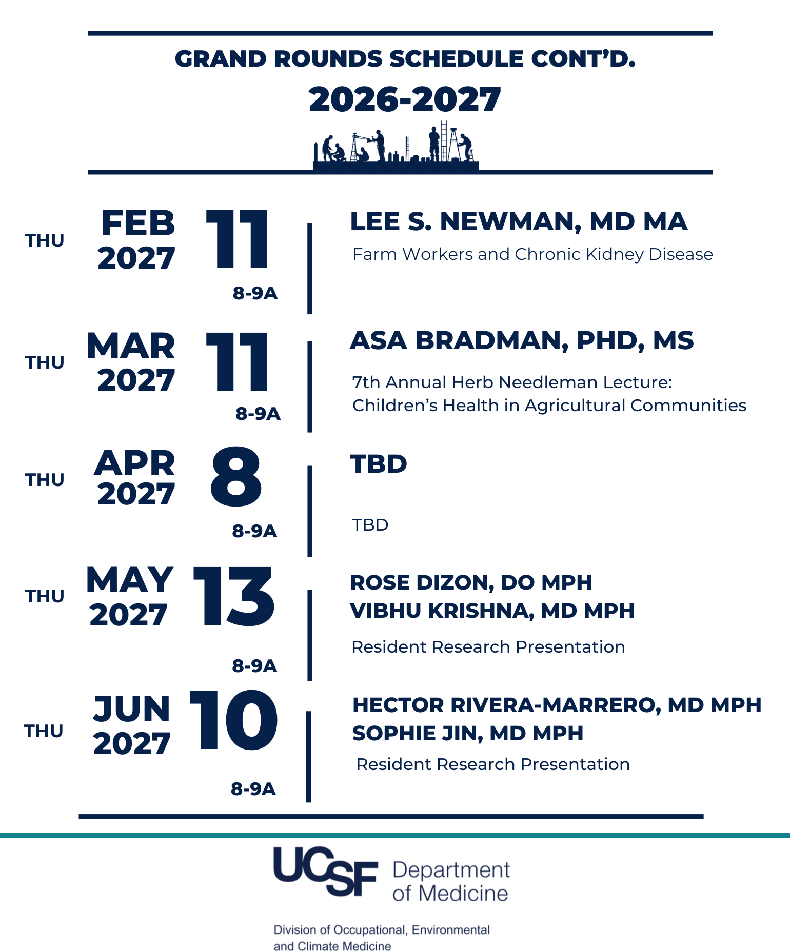 OECM Grand Rounds Schedule 2026-2027 (2)
