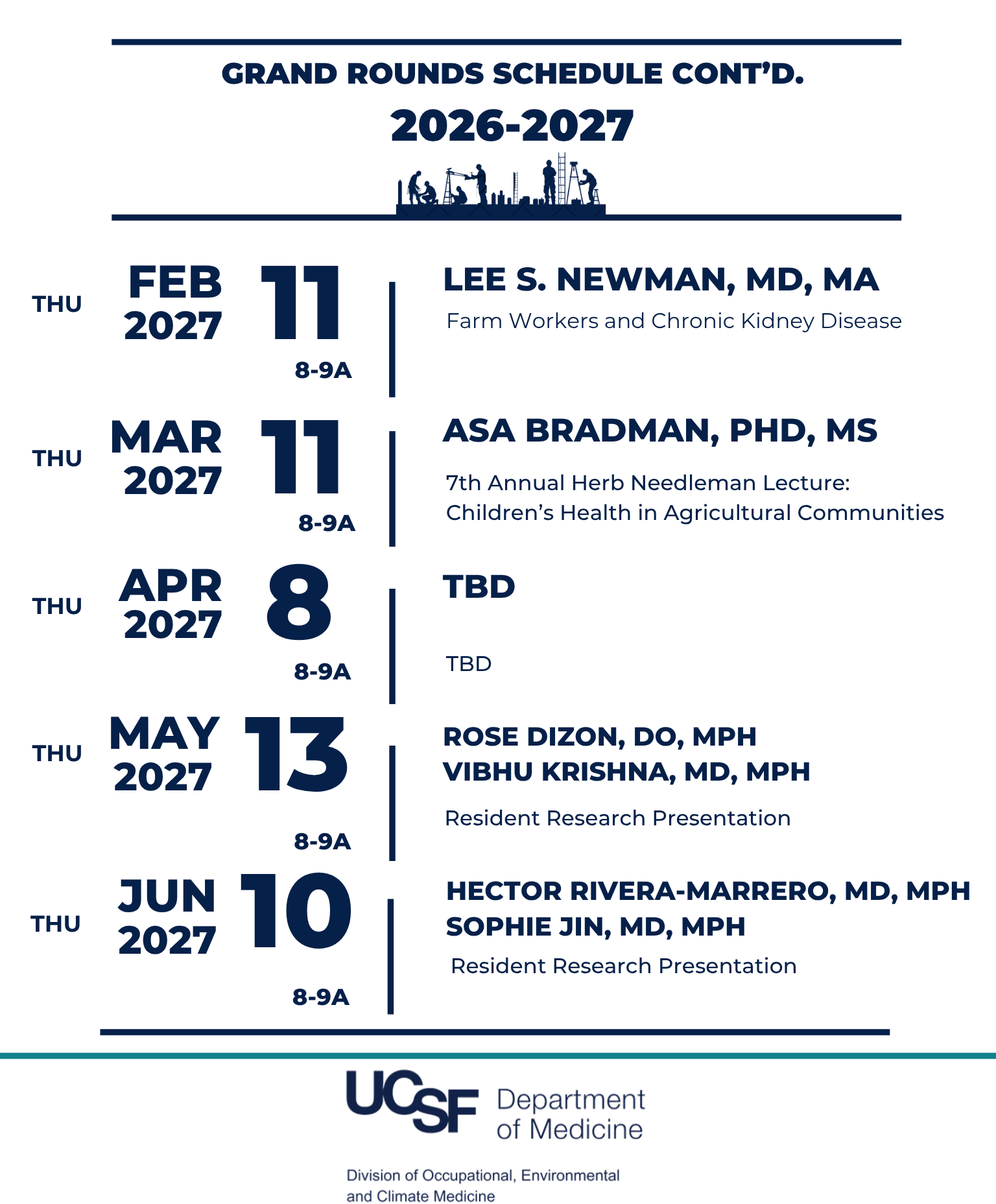 OECM Grand Rounds Schedule 2026-2027 (2)