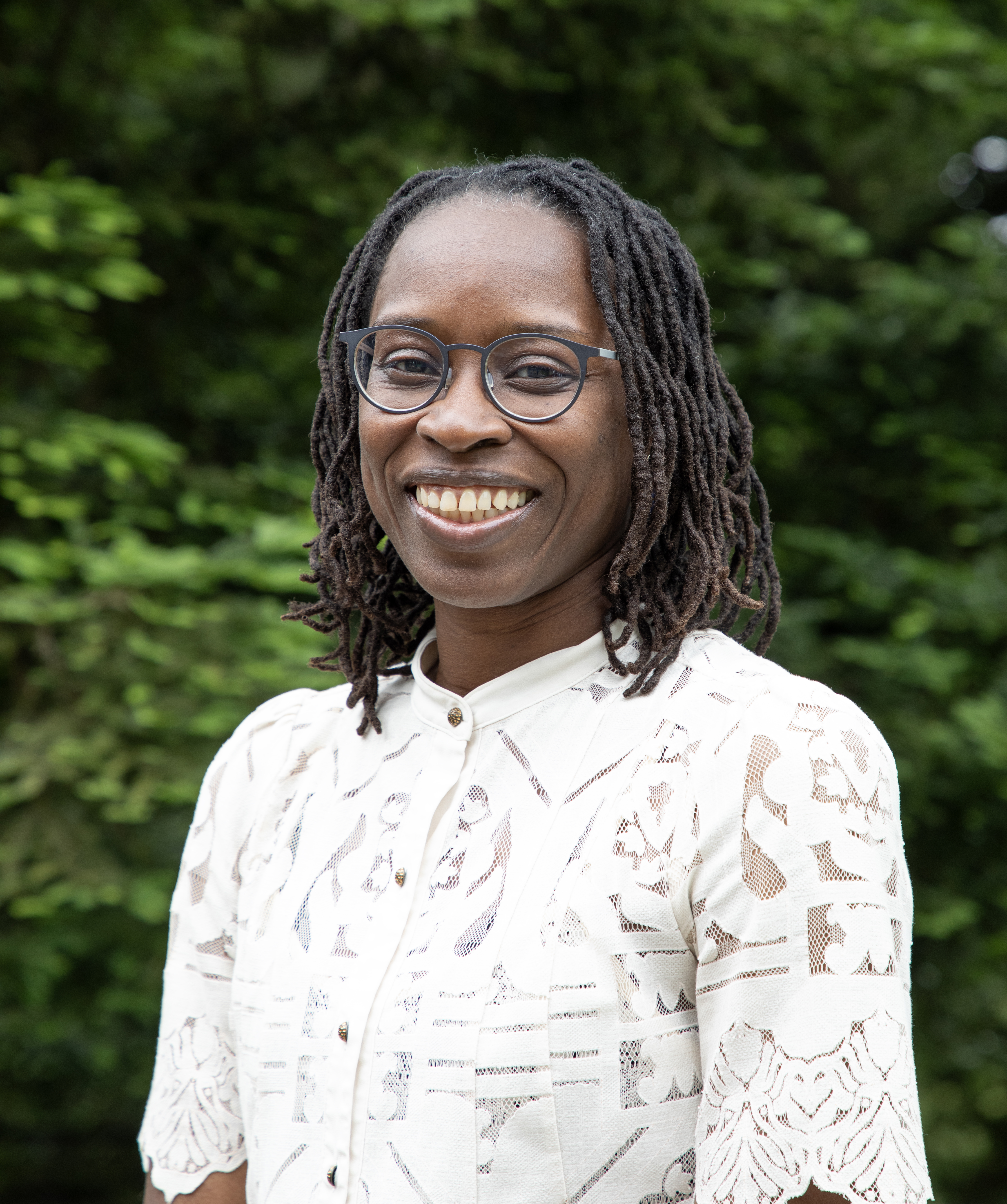 Rahma Balogun Picture with trees in background